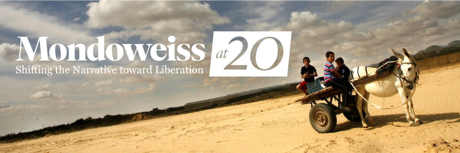 Mondoweiss's banner