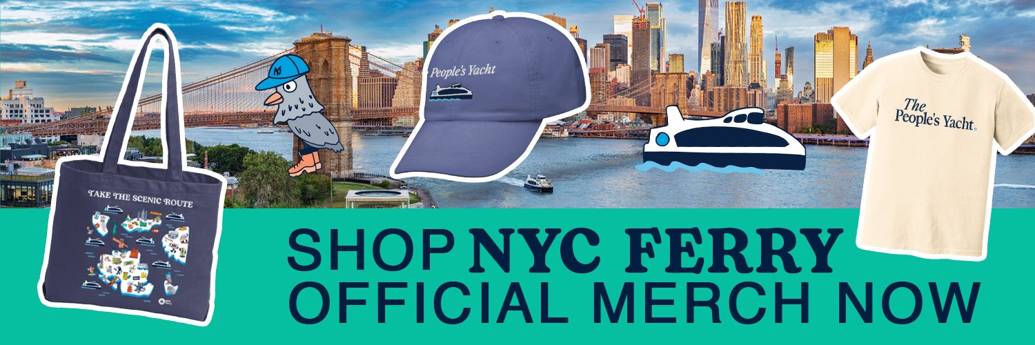 NYC Ferry's banner