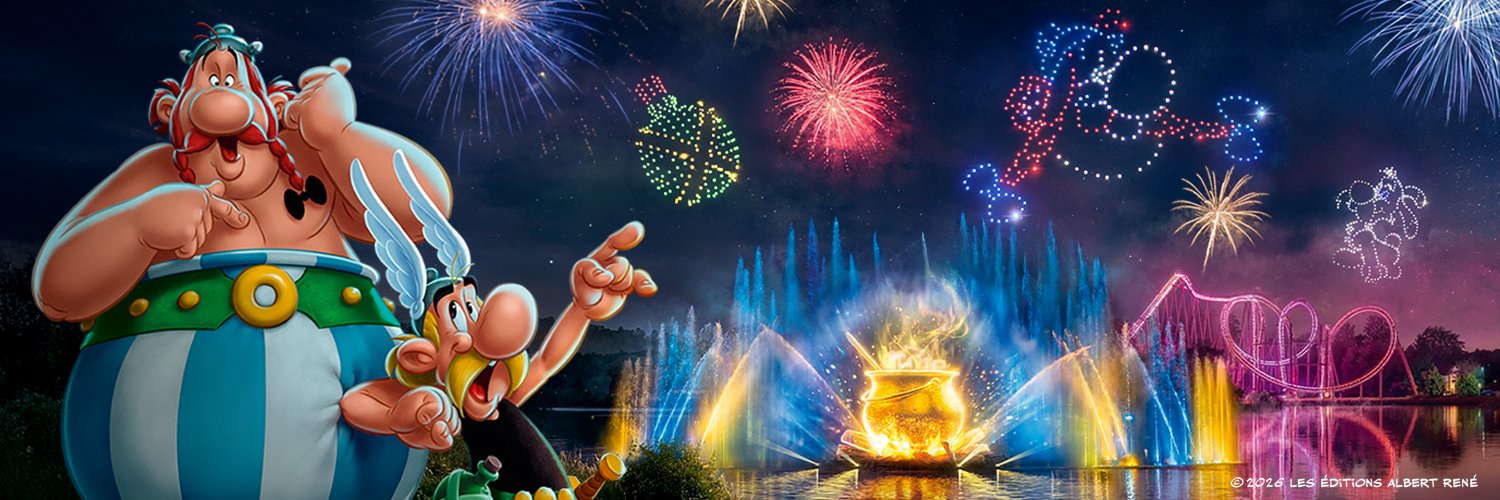 Parc Astérix's banner