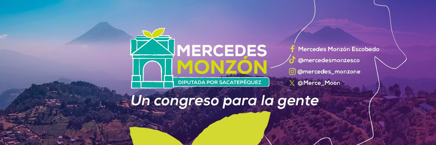 Mercedes Monzón's banner