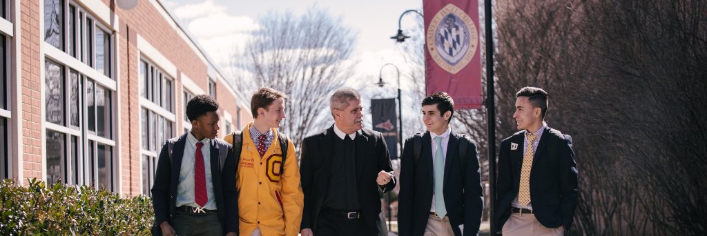 Calvert Hall College's banner