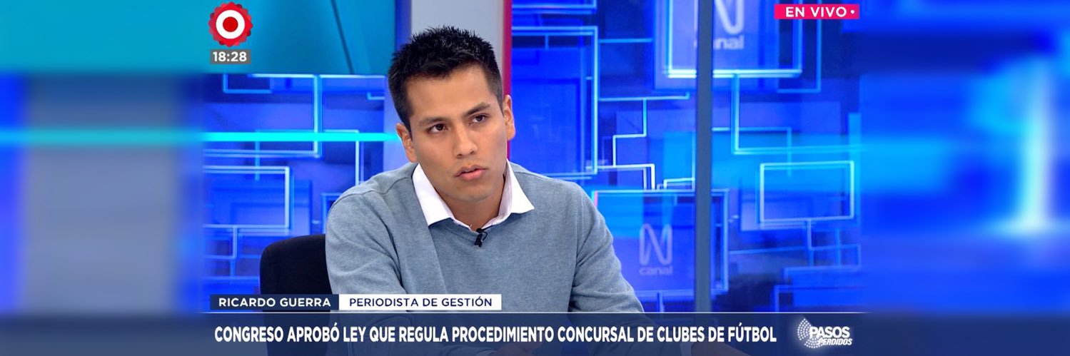 Ricardo Guerra Vásquez's banner