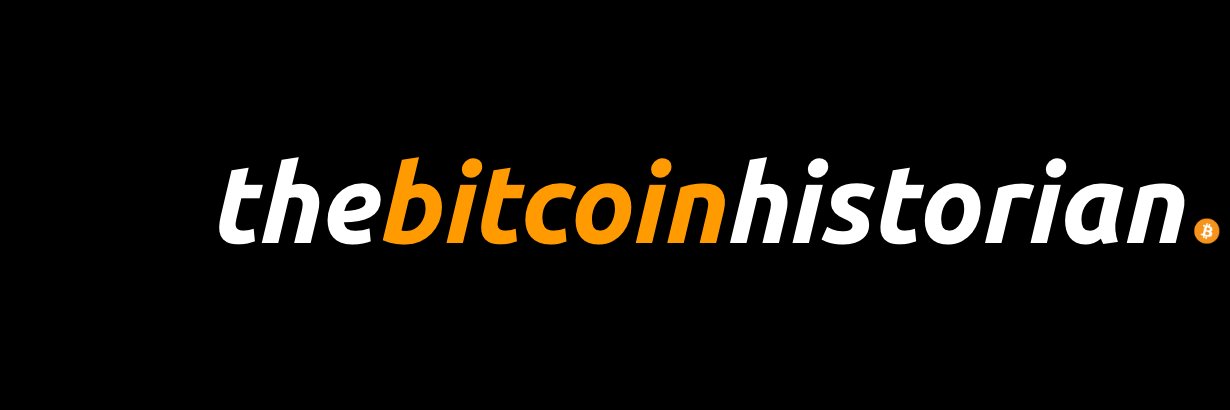 The Bitcoin Historian's banner