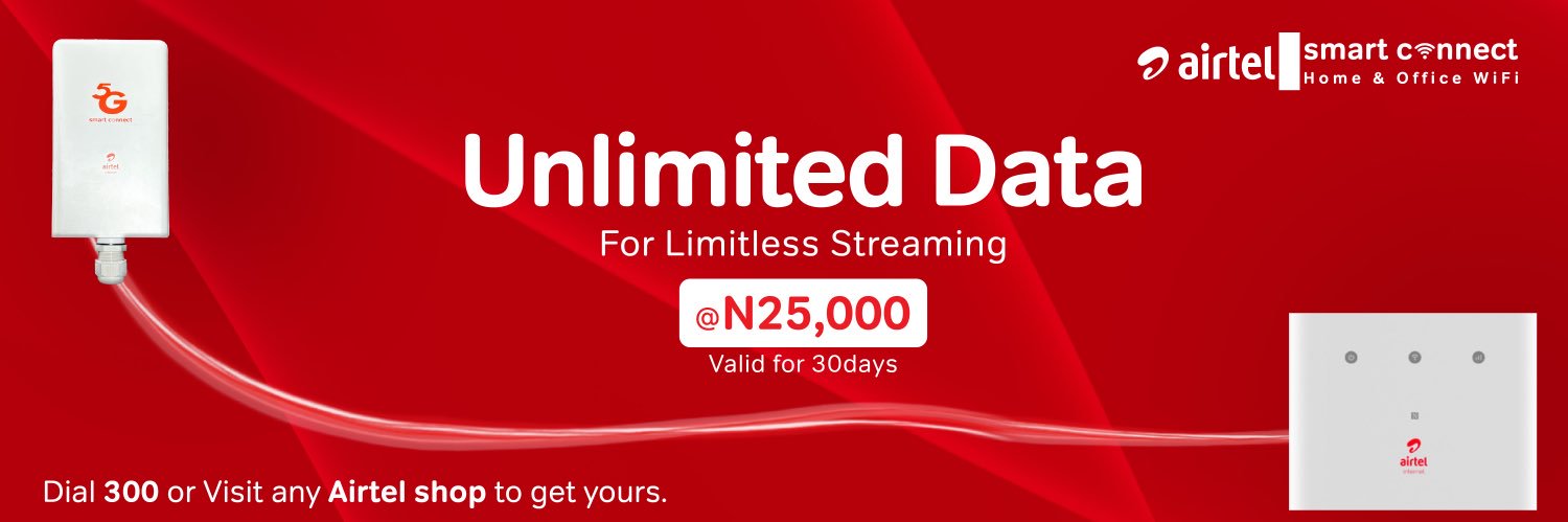 Airtel Nigeria's banner
