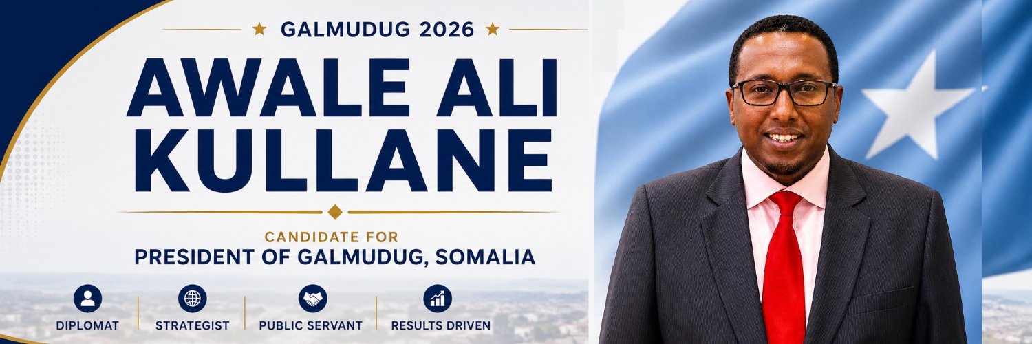 Amb. Awale Kullane's banner