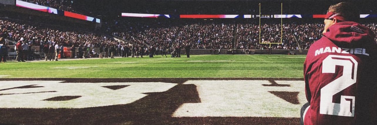 Johnny Manziel's banner