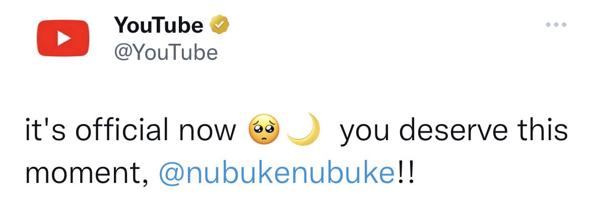 1M YT TT INSTA : Nubuke's banner