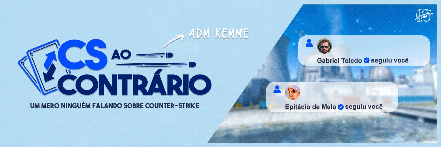 CS ao contrário's banner