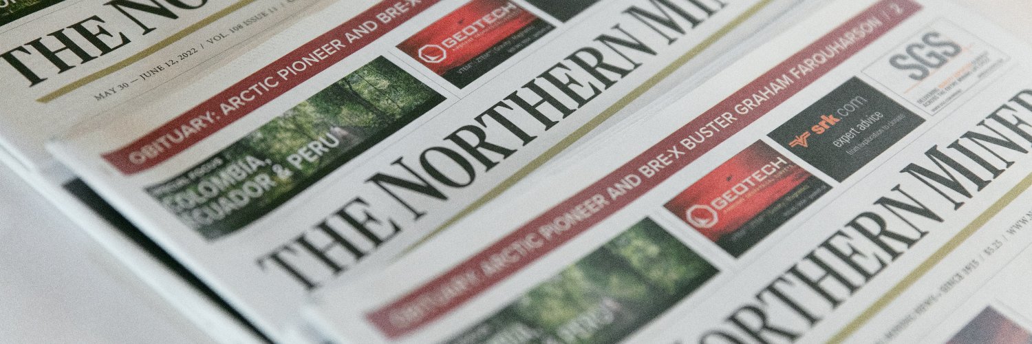 The Northern Miner's banner