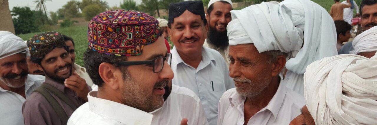 Awais Leghari's banner