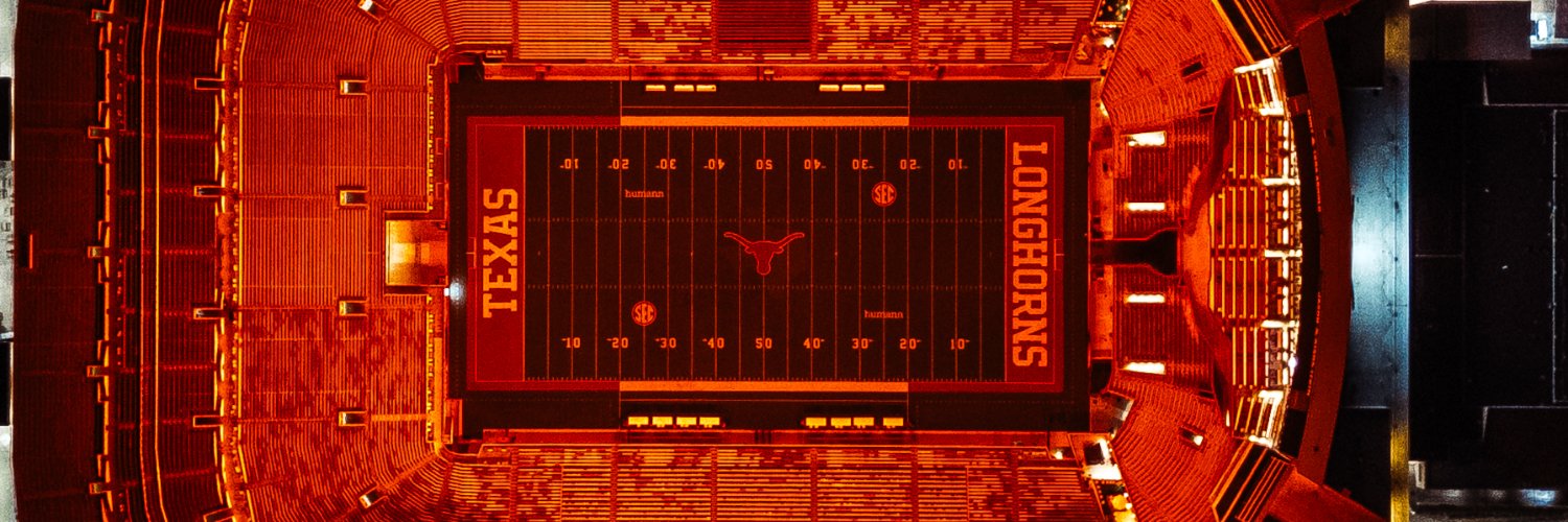 Texas Football's banner