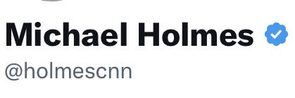 Michael Holmes's banner