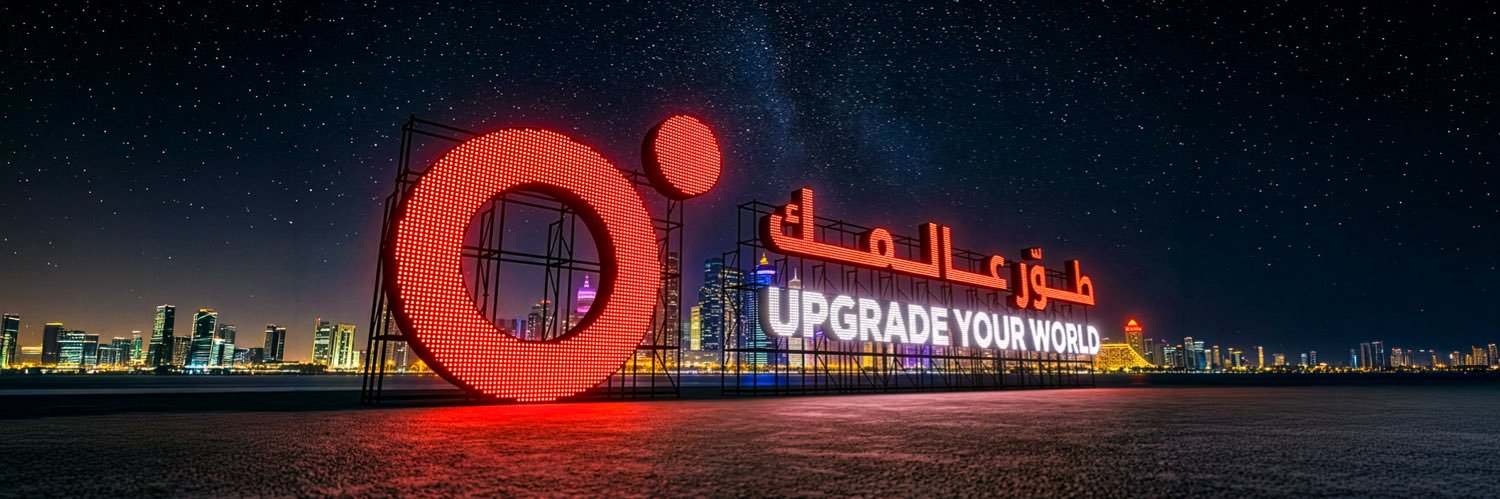 Ooredoo Qatar's banner