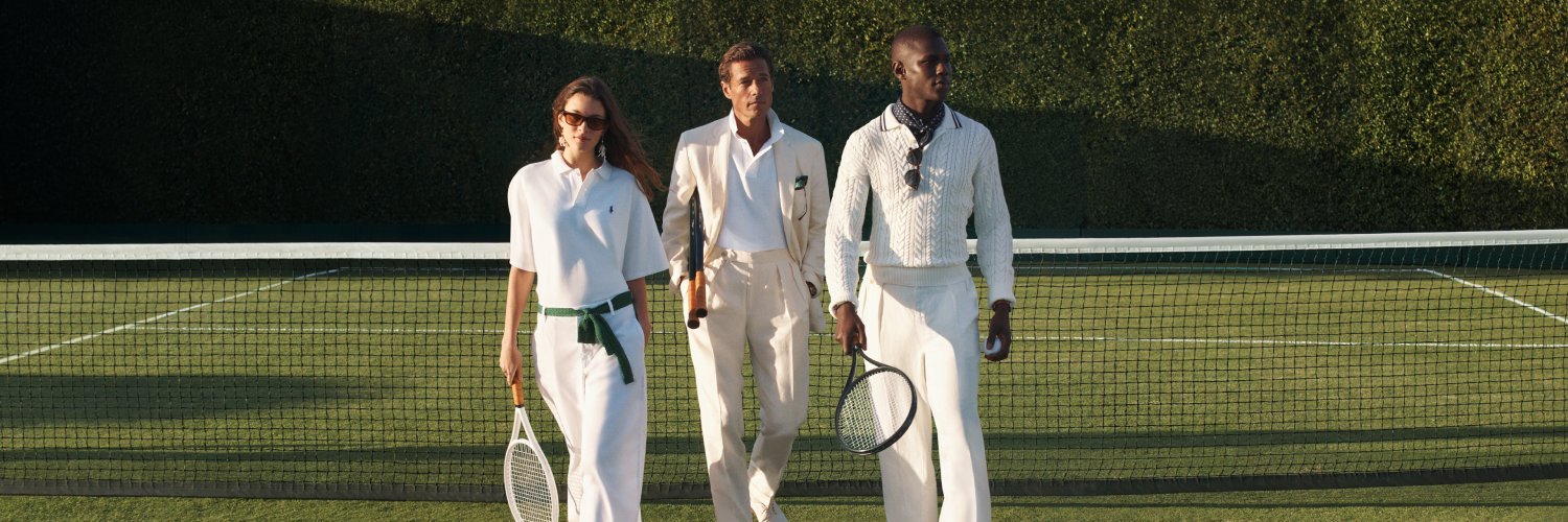 Ralph Lauren's banner