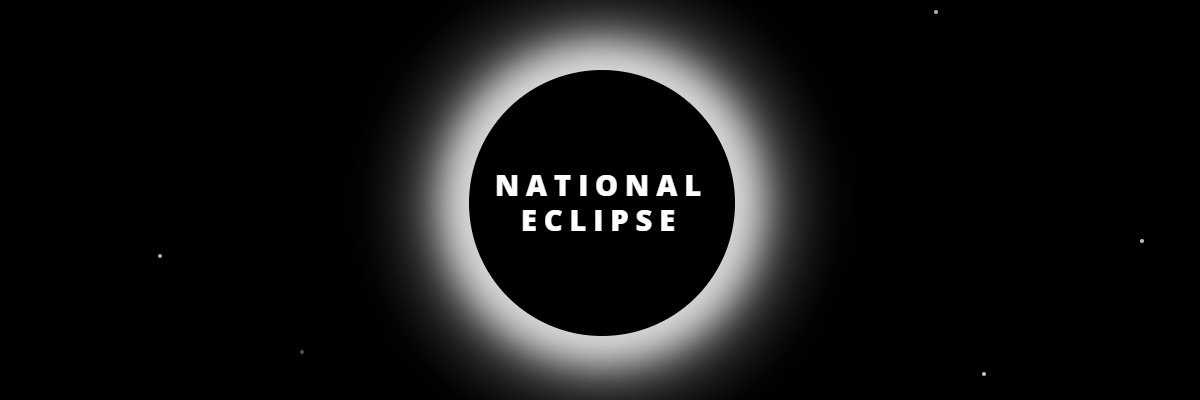 National Eclipse's banner