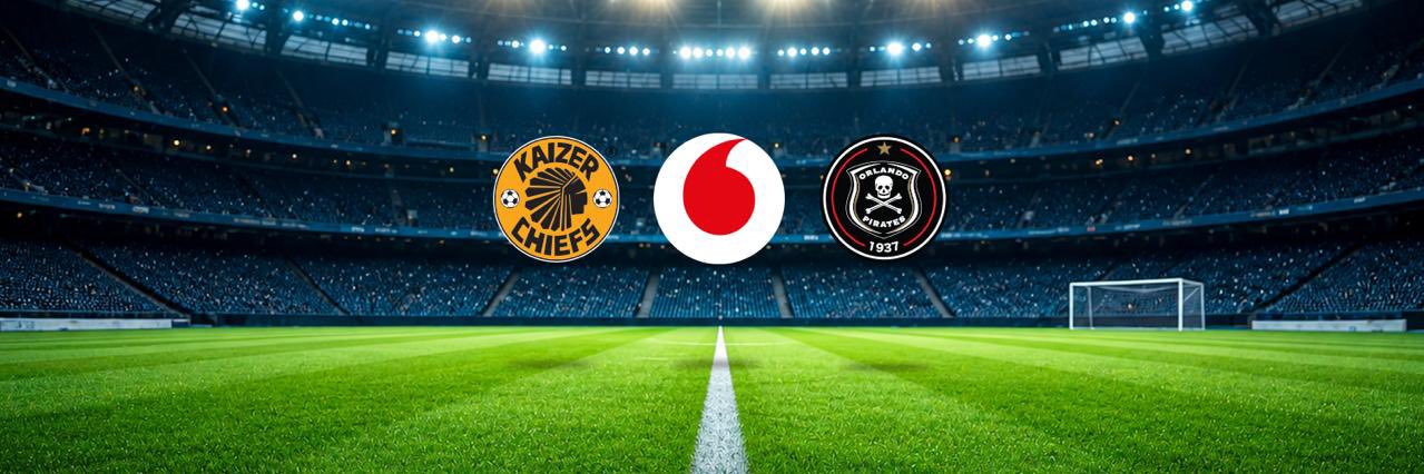 Vodacom Soccer's banner