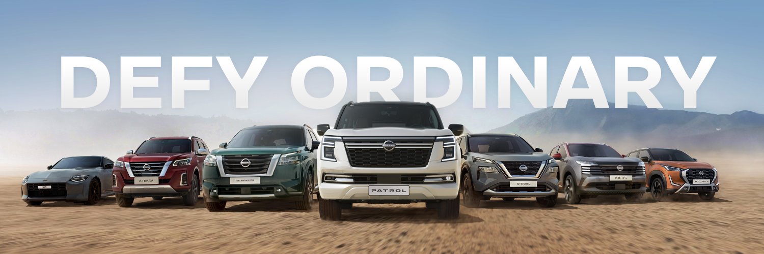 Nissan Saudi Arabia's banner