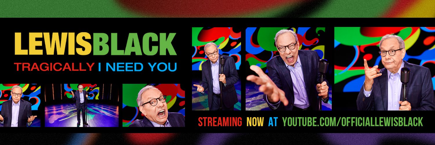 Lewis Black's banner