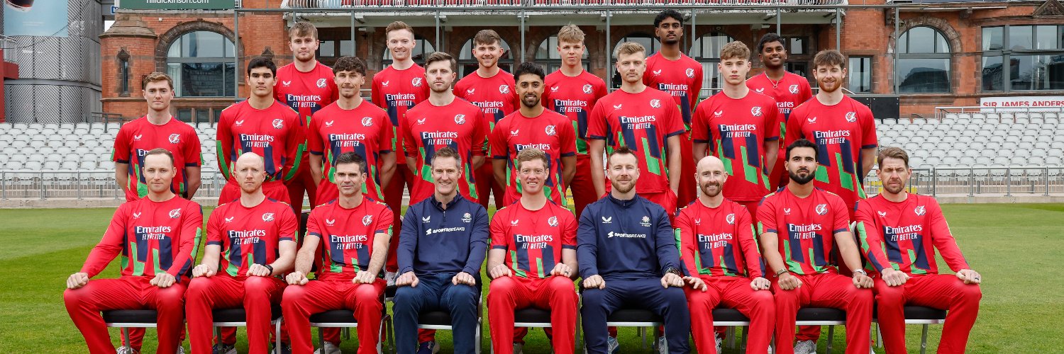 Lancashire Cricket's banner