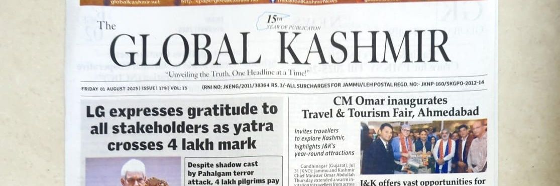 Global Kashmir's banner