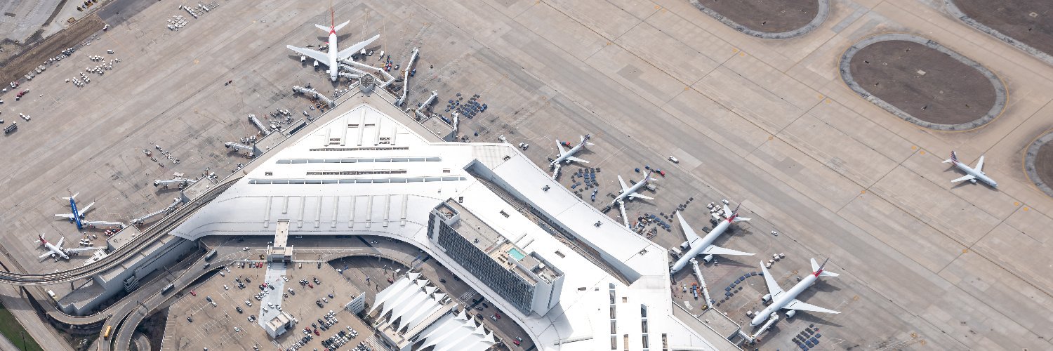 DFW Airport's banner