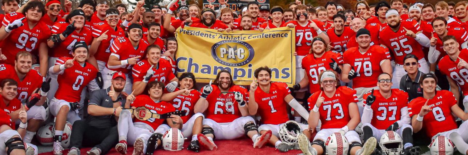 Grove City Football's banner
