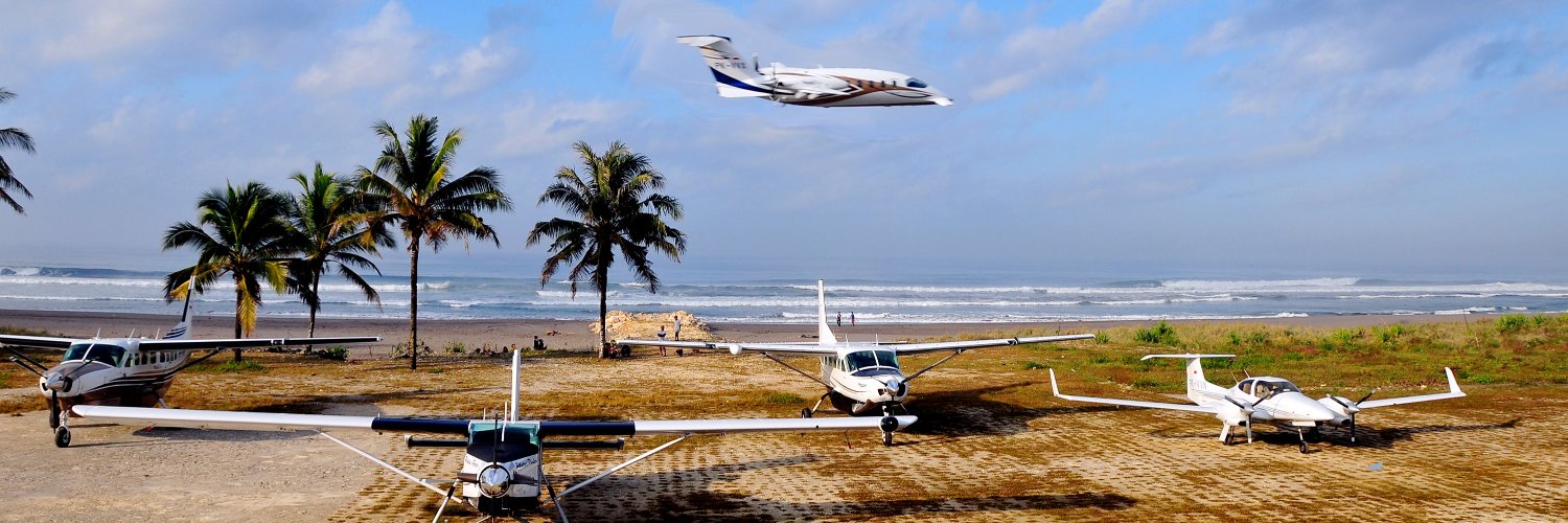 Susi Air's banner