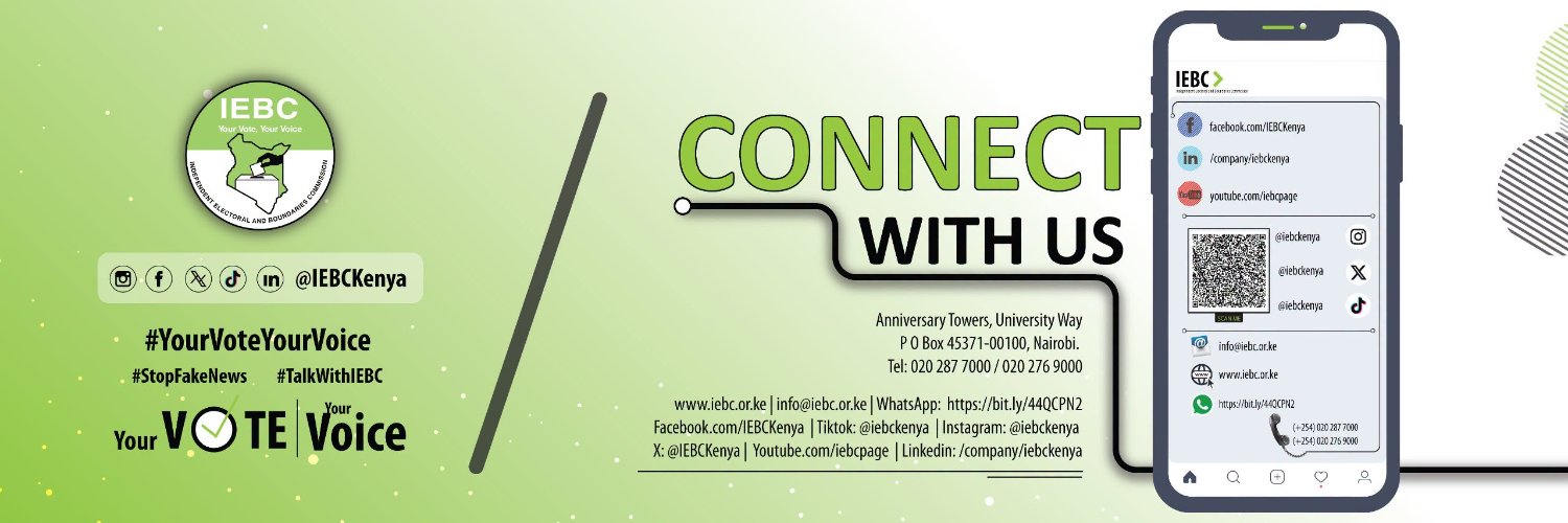 IEBC's banner