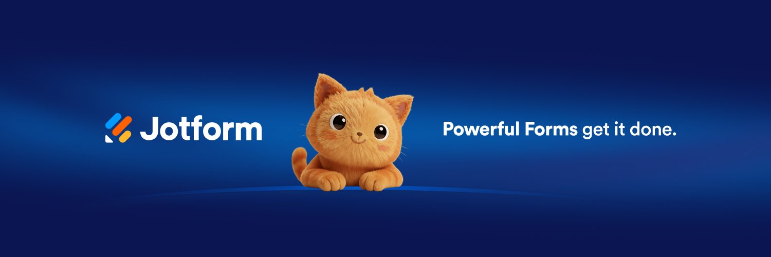 Jotform's banner