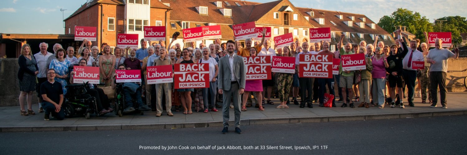 Jack Abbott MP's banner