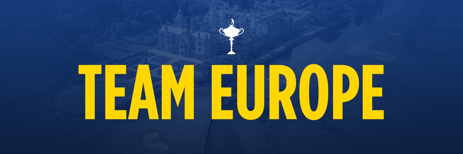 Ryder Cup Europe's banner