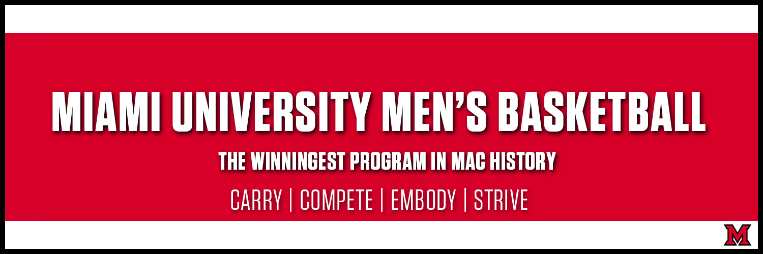 Miami Men’s Basketball's banner