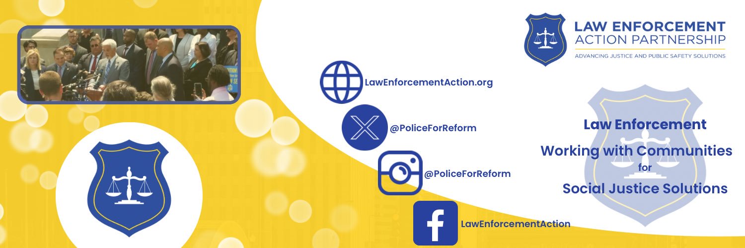 The Law Enforcement Action Partnership (LEAP)'s banner