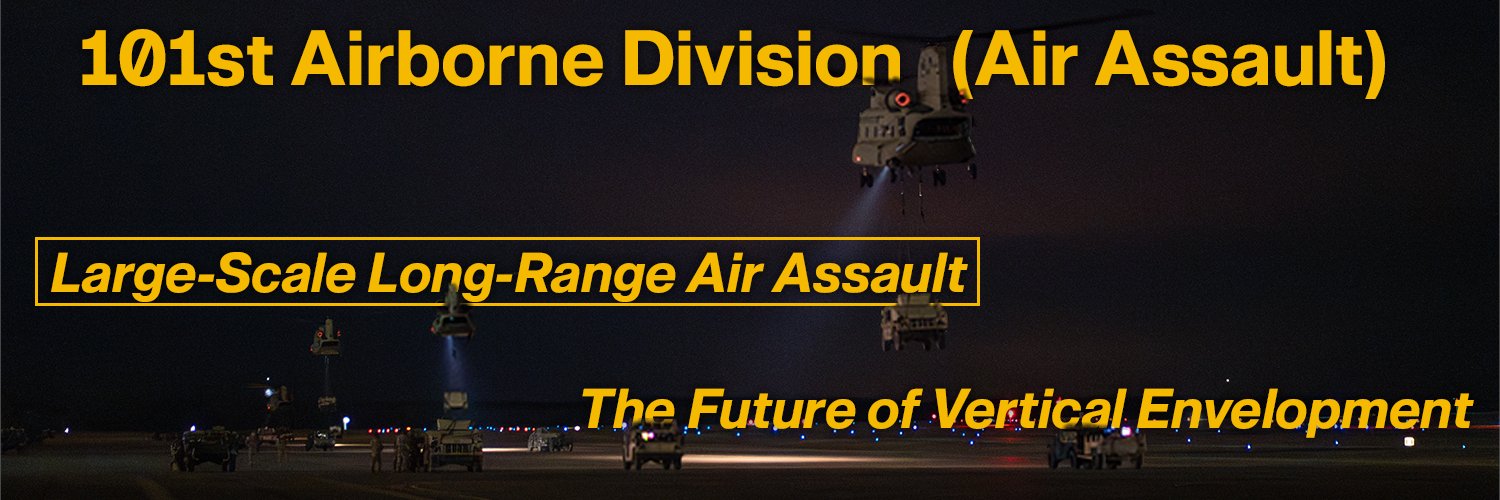 101st Airborne Div.'s banner