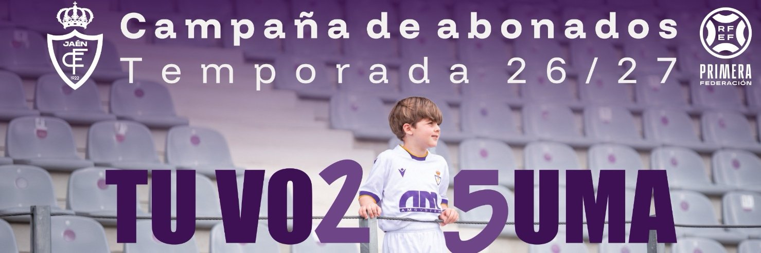 Real Jaén C.F.'s banner