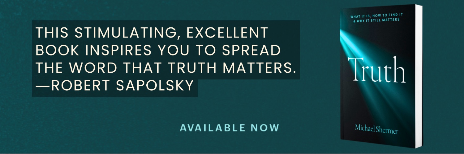 Michael Shermer's banner
