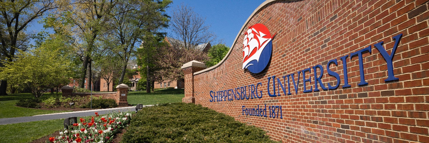Shippensburg University's banner