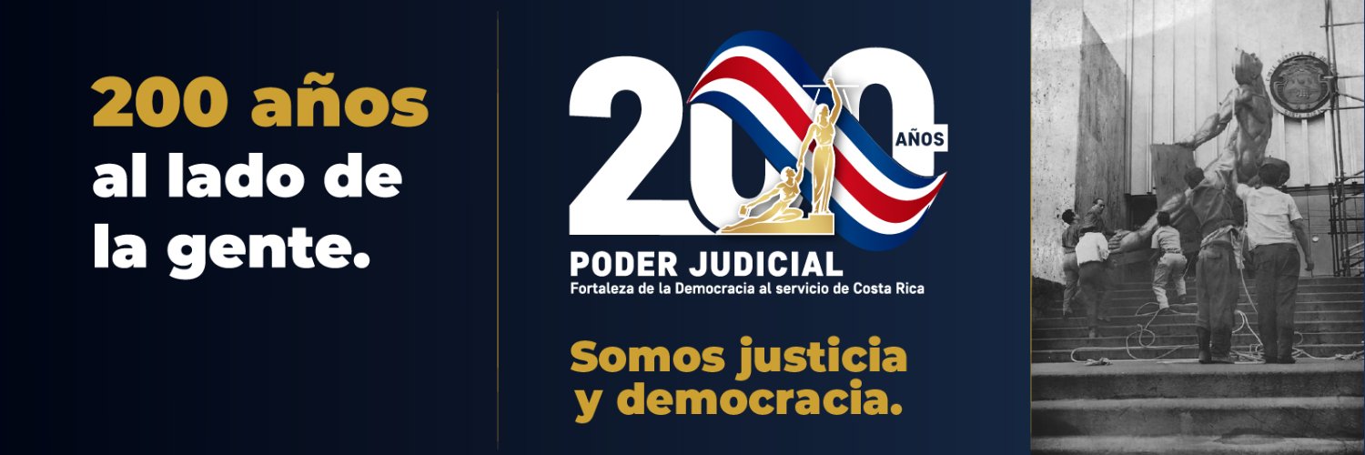 Poder Judicial CR's banner