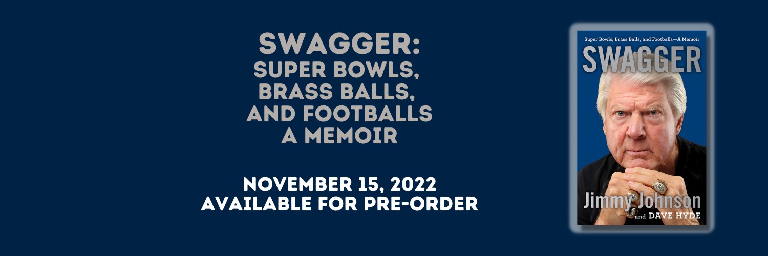 Jimmy Johnson's banner