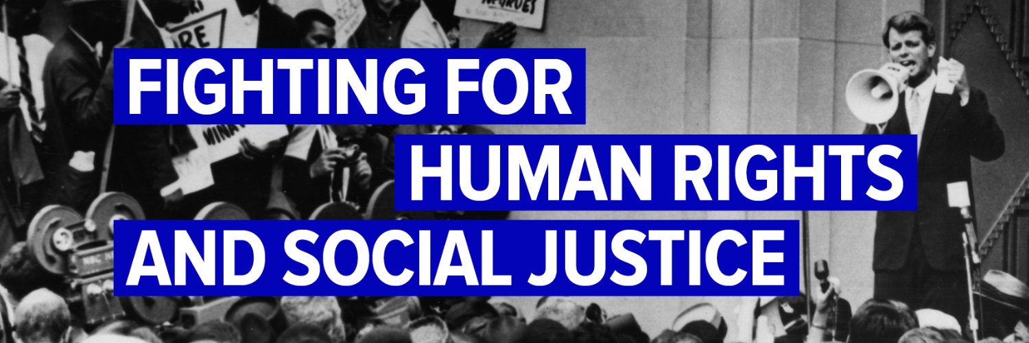 Robert & Ethel Kennedy Human Rights Center's banner