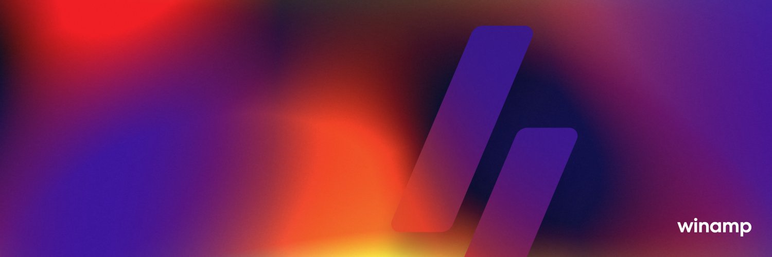 Winamp's banner