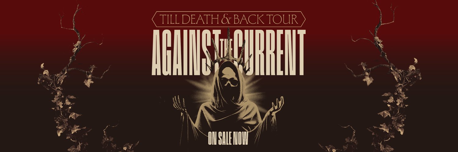 AGAINST THE CURRENT's banner