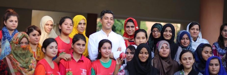 Ali Khan Tareen's banner