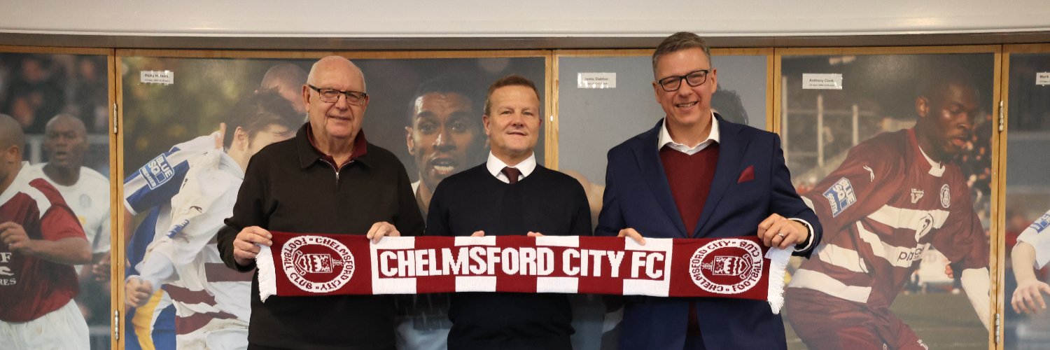 Chelmsford City FC's banner
