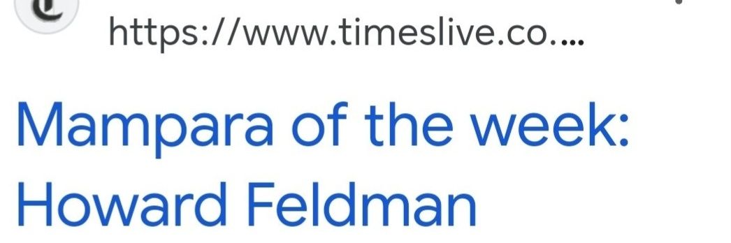 Howard Feldman's banner