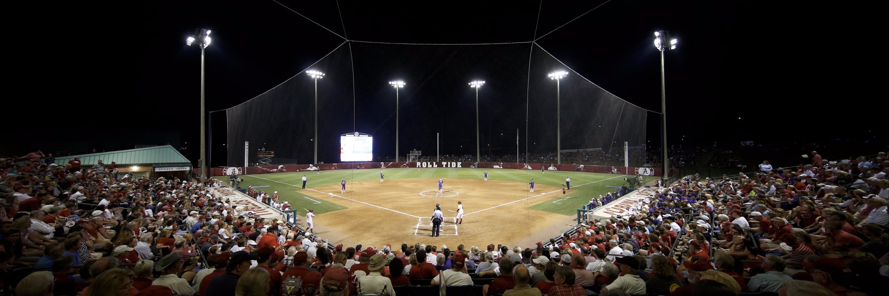 Alabama Softball's banner