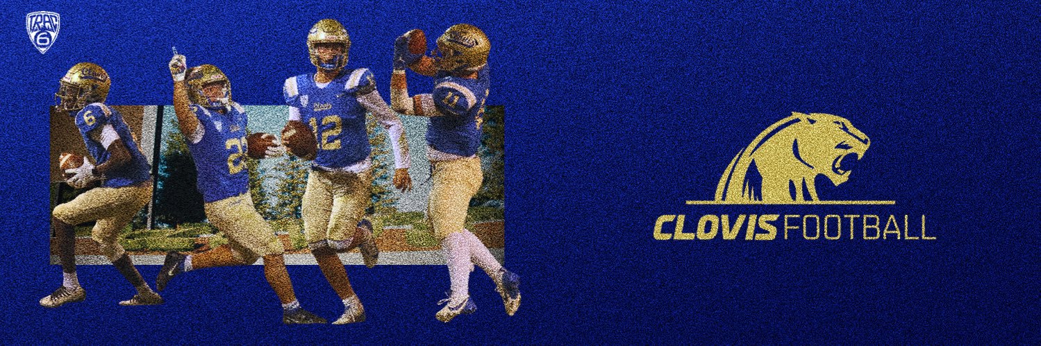Clovis Football's banner