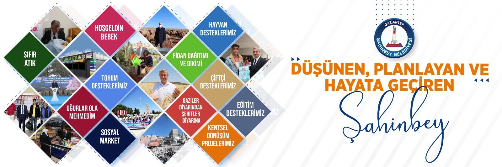 Şahinbey Belediyesi's banner