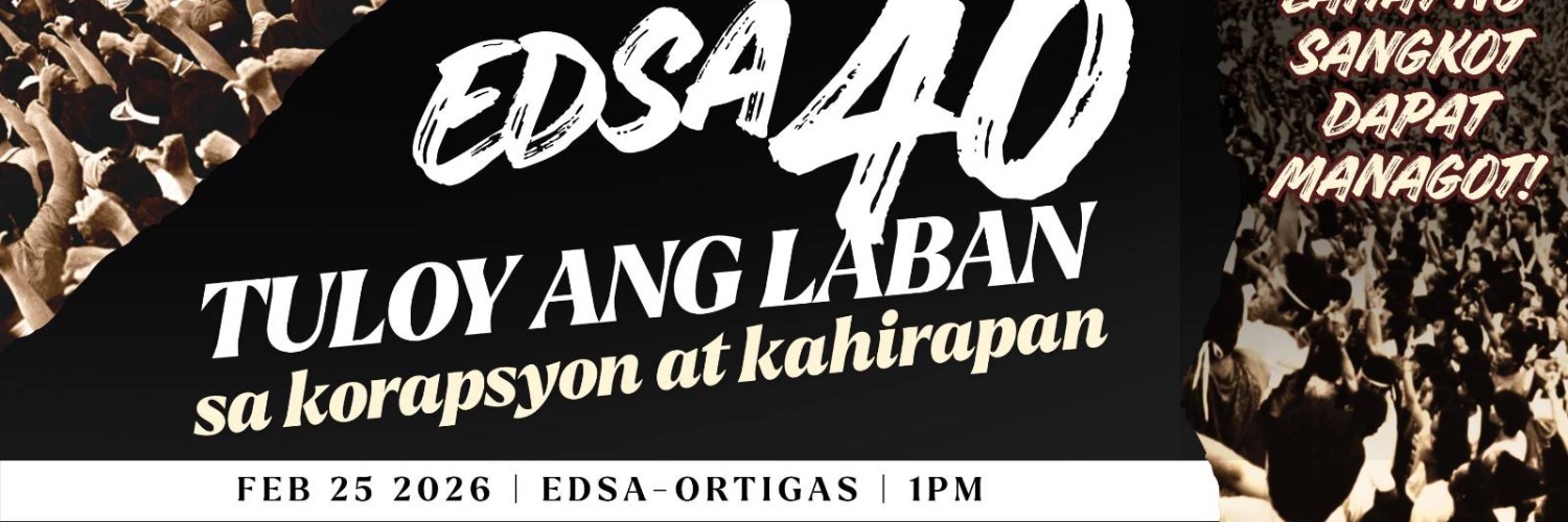 Teddy Casiño's banner