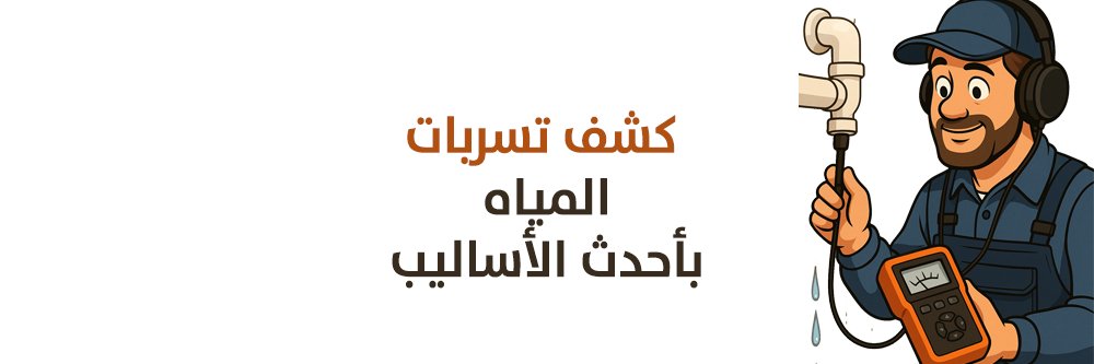 شركة كشف تسربات المياه بالرياض تسريبات المياه's banner